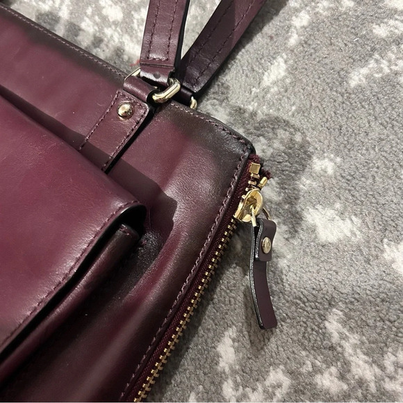 Kate Spade NY Mulled Wine Varick Street Purse - Picture 9 of 15